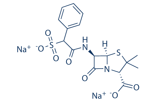 Sulbenicillin Sodium化学構造